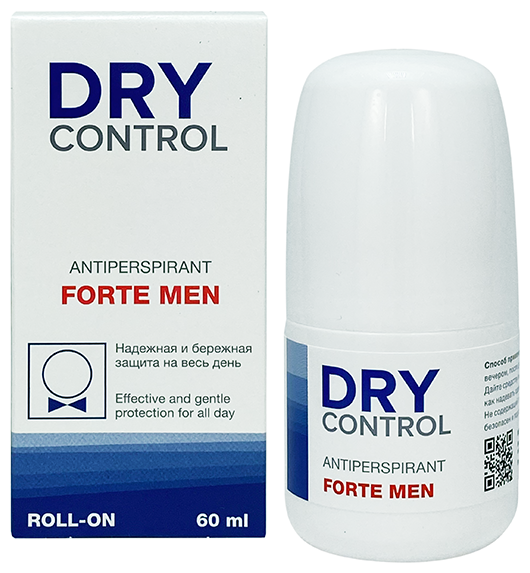 Антиперспирант-дезодорант мужской, для мужчин FORTE MEN DRYCONTROL при повышенной потливости