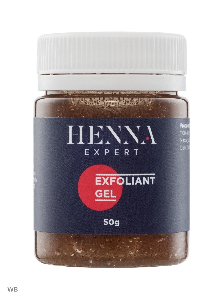 Henna Expert Скраб гель с миндальной крошкой 50 гр