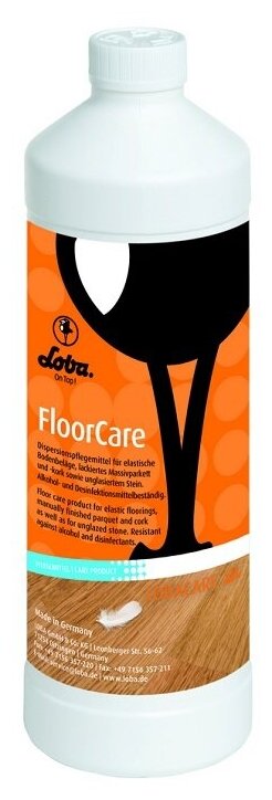 Loba Floor Care, для лаковых покрытий, глянцевый, 1.00л., средство по уходу