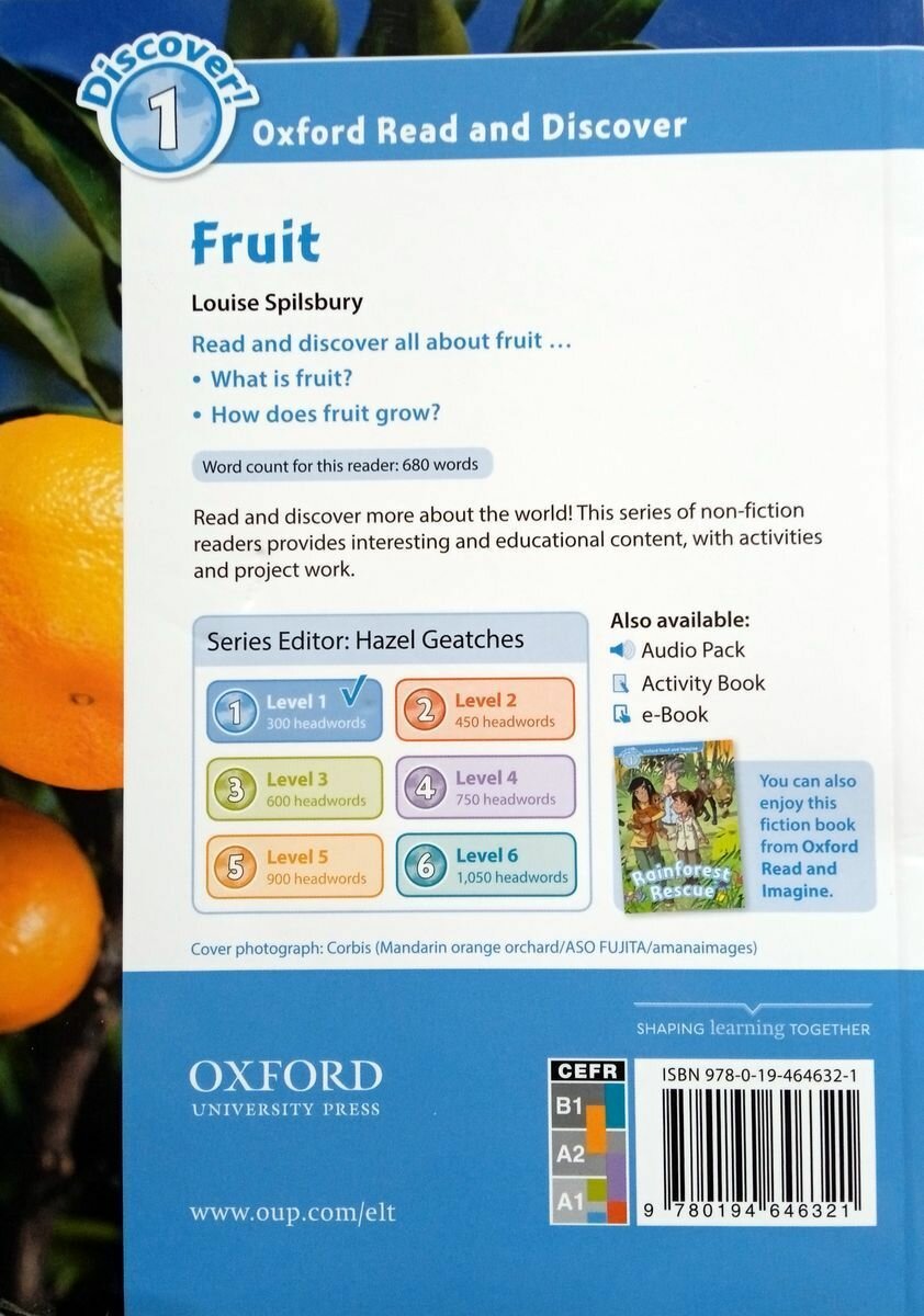 Oxford Read and Discover. Level 1. Fruit - фото №2