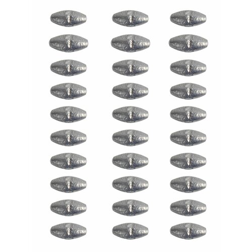 Грузило Оливки скользящие 1 грамм 30 шт