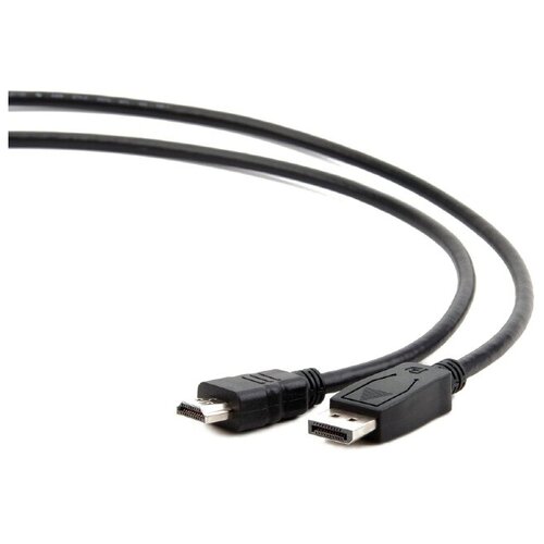 Кабель Cablexpert DisplayPort - HDMI (CC-DP-HDMI), черный, 1.8 м