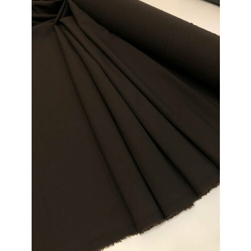 Ткань костюмная с шерстью, цвет темно-коричневый, цена за 1.5 метра погонных. ткань костюмная с шерстью в составе цена за 1 5 метра погонных
