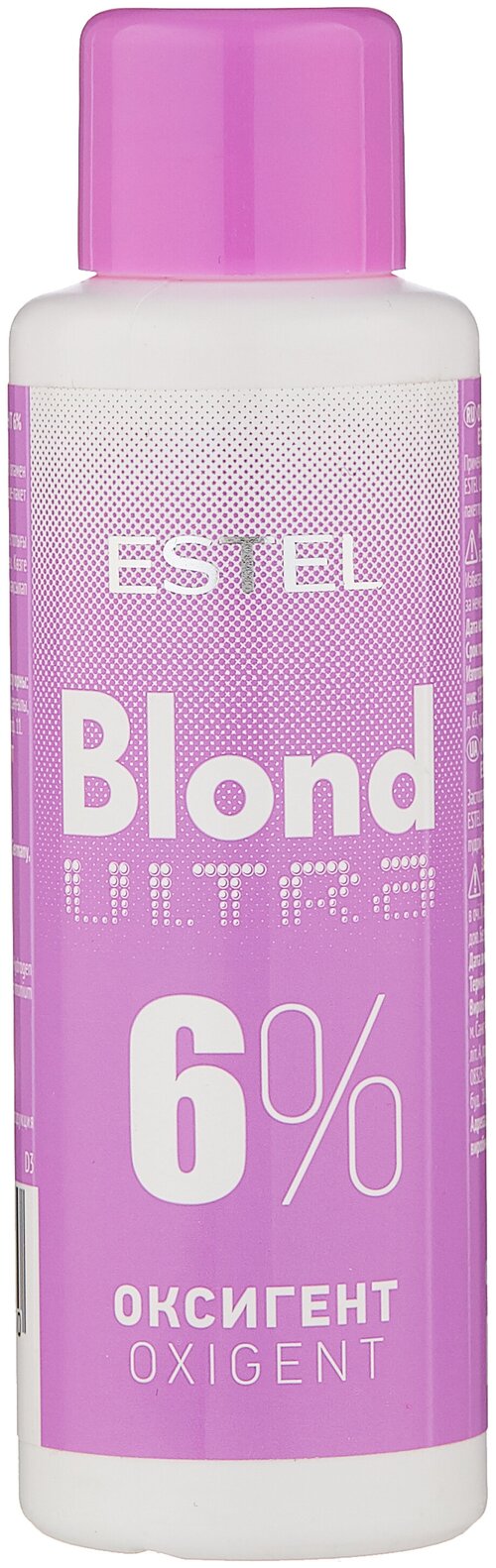 ESTEL Оксигент для волос Ultra Blond 6 %, 60 мл, 78 г