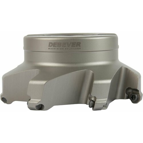 DeBever Корпус фрезы для обработки торца, D125 мм, dпос40 мм, 45 градусов, 8 кромок, Standard DB-S-FP845A40D125Z08