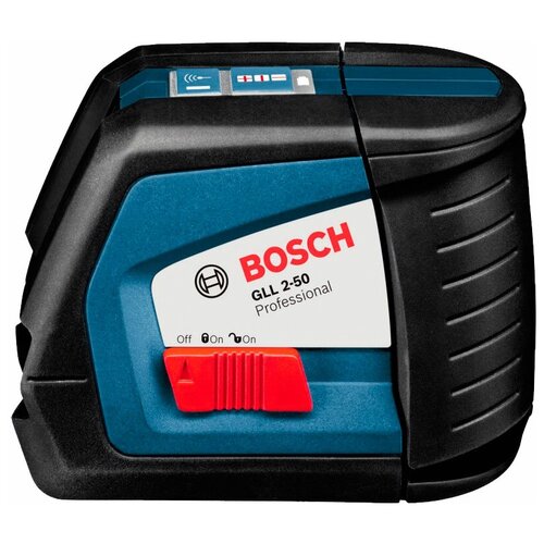 Лазерный нивелир Bosch GLL 2-50 (с держателем BM 1 и приемником LR 2) [0601063103]