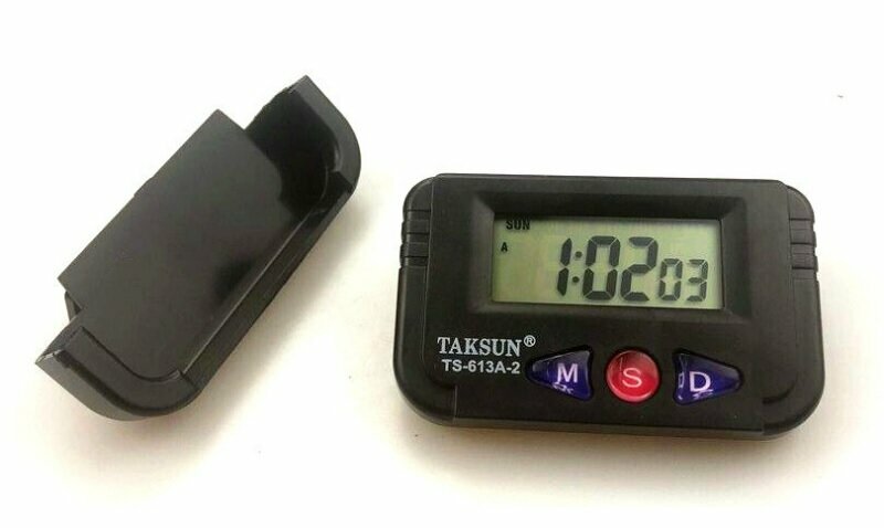 Часы автомобильные секундомер будильник TS-613A-2