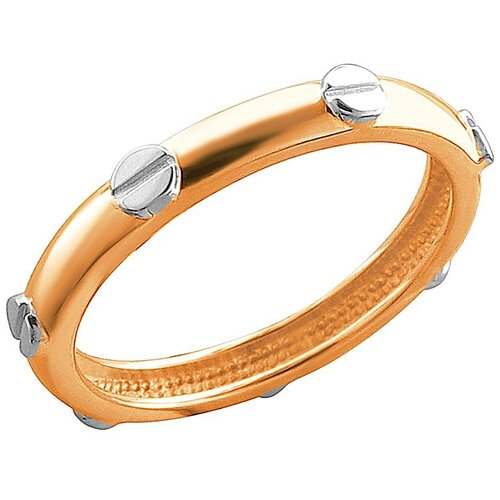 фото Эстет кольцо из красного золота 01к0113071р, размер 18