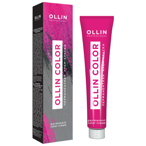 OLLIN Professional Color перманентная крем-краска для волос, 7/7 русый коричневый, 60 мл