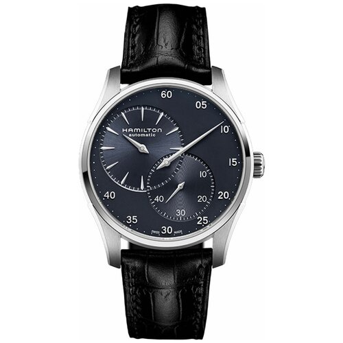 Наручные часы Hamilton Jazzmaster H42615743, синий, серебряный наручные часы hamilton h32351145 синий серебряный