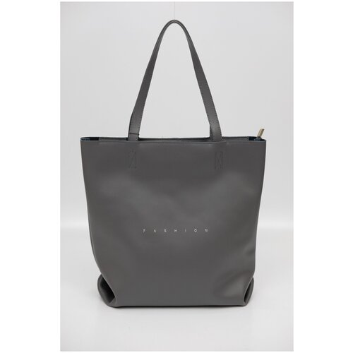 фото 363-20 тн-806 сумка шоппер женская натуральн polina&eiterou серый polina & eiterou