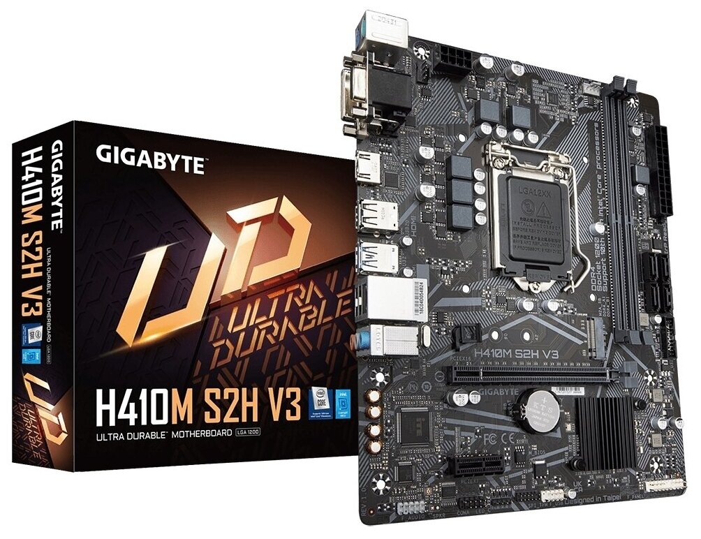 Материнская плата Gigabyte H410M S2H V3