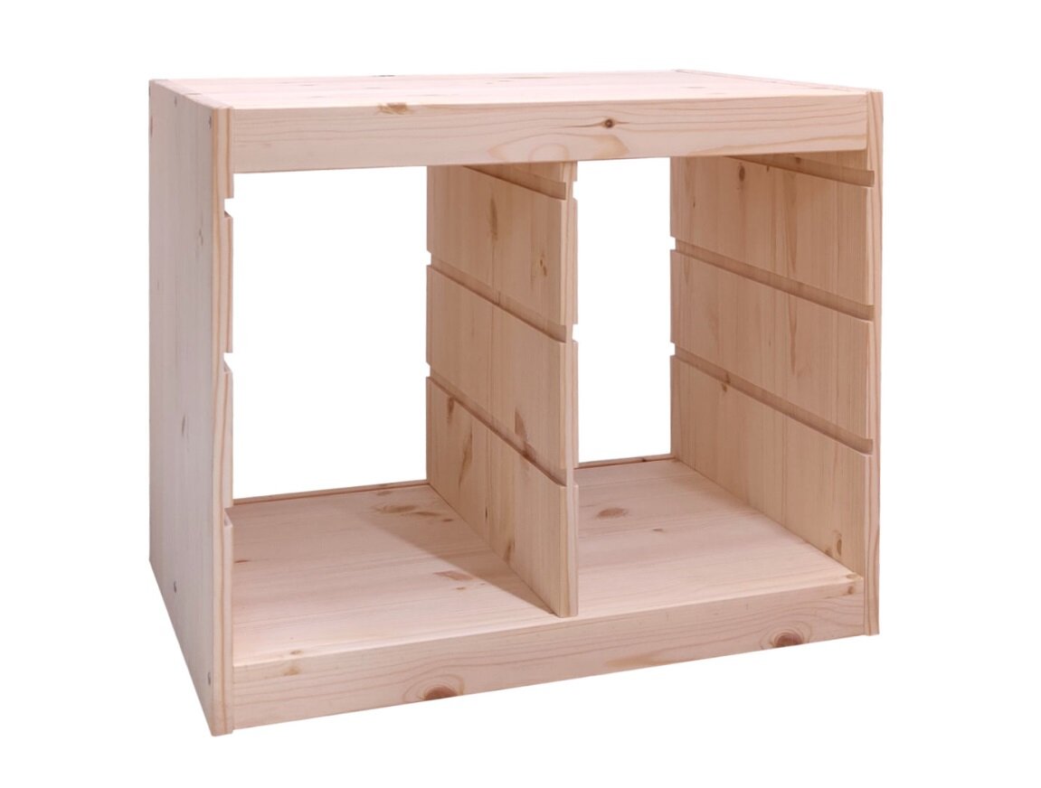 фото Каркас стеллажа горизонтальный Труфаст Trofast, массив сосны