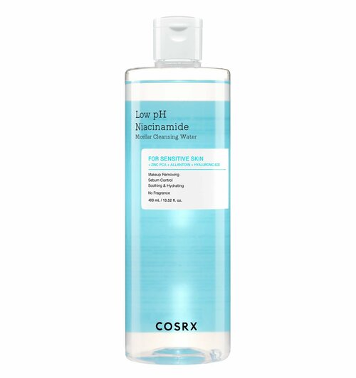 Cosrx Мицеллярная вода с ниацинамидом Low pH Niacinamide Micellar Cleansing Water, 400 мл