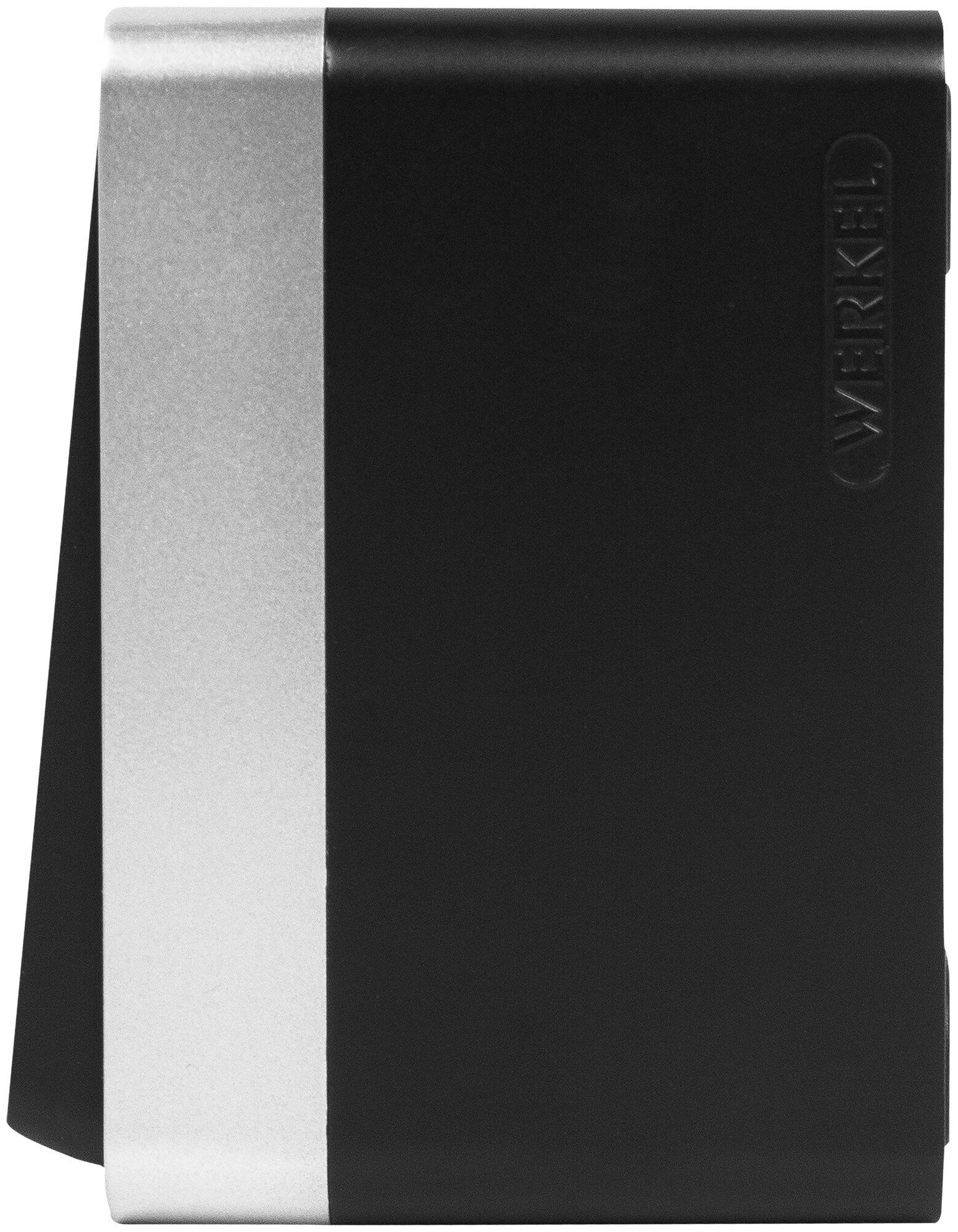 Выключатель накладной влагозащищённый Werkel Gallant 1 клавиша IP44 цвет чёрный с серебром - фотография № 8