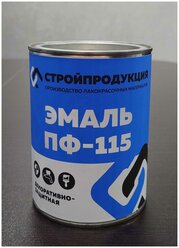 Эмаль ПФ-115 синий (банка 0,9кг)