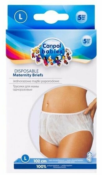 Трусики Canpol babies (Канпол бейбис) одноразовые послеродовые р. L 5 шт.