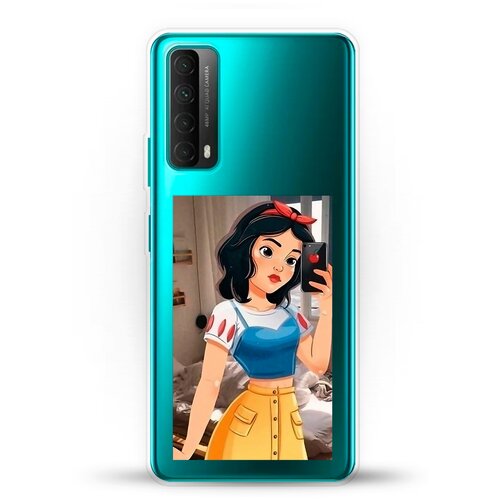 фото Силиконовый чехол белоснежка на huawei p smart 2021 andy & paul