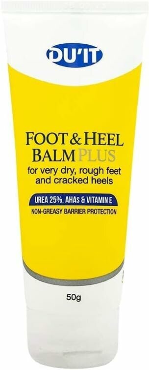 Foot & Heel Balm Plus: Эффективный крем для пяток для лечения сухой, шероховатой, треснувшей и раздраженной кожи