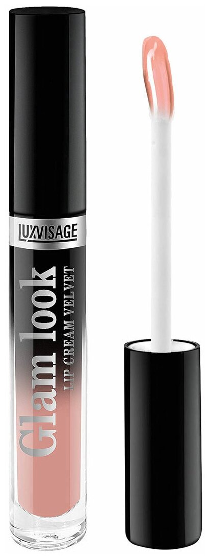 Жидкая губная помада LUXVISAGE GLAM LOOK cream velvet тон 201 Бали