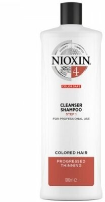 Nioxin System 4 Cleanser Очищающий шампунь для окрашенных волос (Система 4) 1000 мл