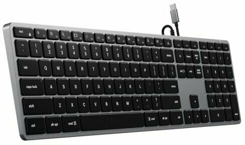 Клавиатура Satechi Slim W3 ST-UCSW3M-RU USB-C Wired Keyboard-RU (Russian) - провод