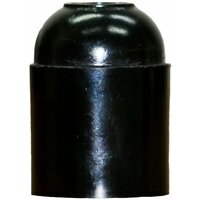 Ретро патрон бакелитовый, черный, (5 штуки в упаковке)