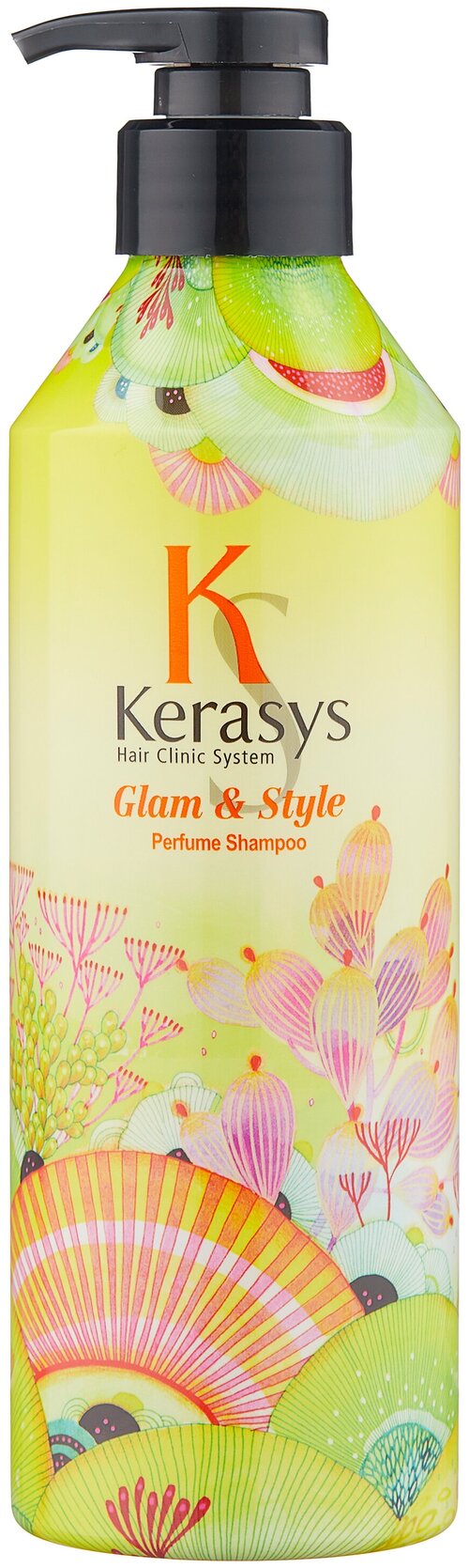 KeraSys шампунь Glam & Style, 600 мл