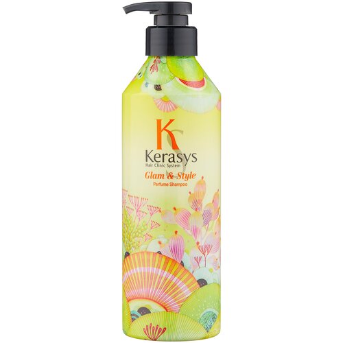 Шампунь для волос питательный Kerasys Parfumed Glam and Stylish Гламур парфюмированный 600 мл