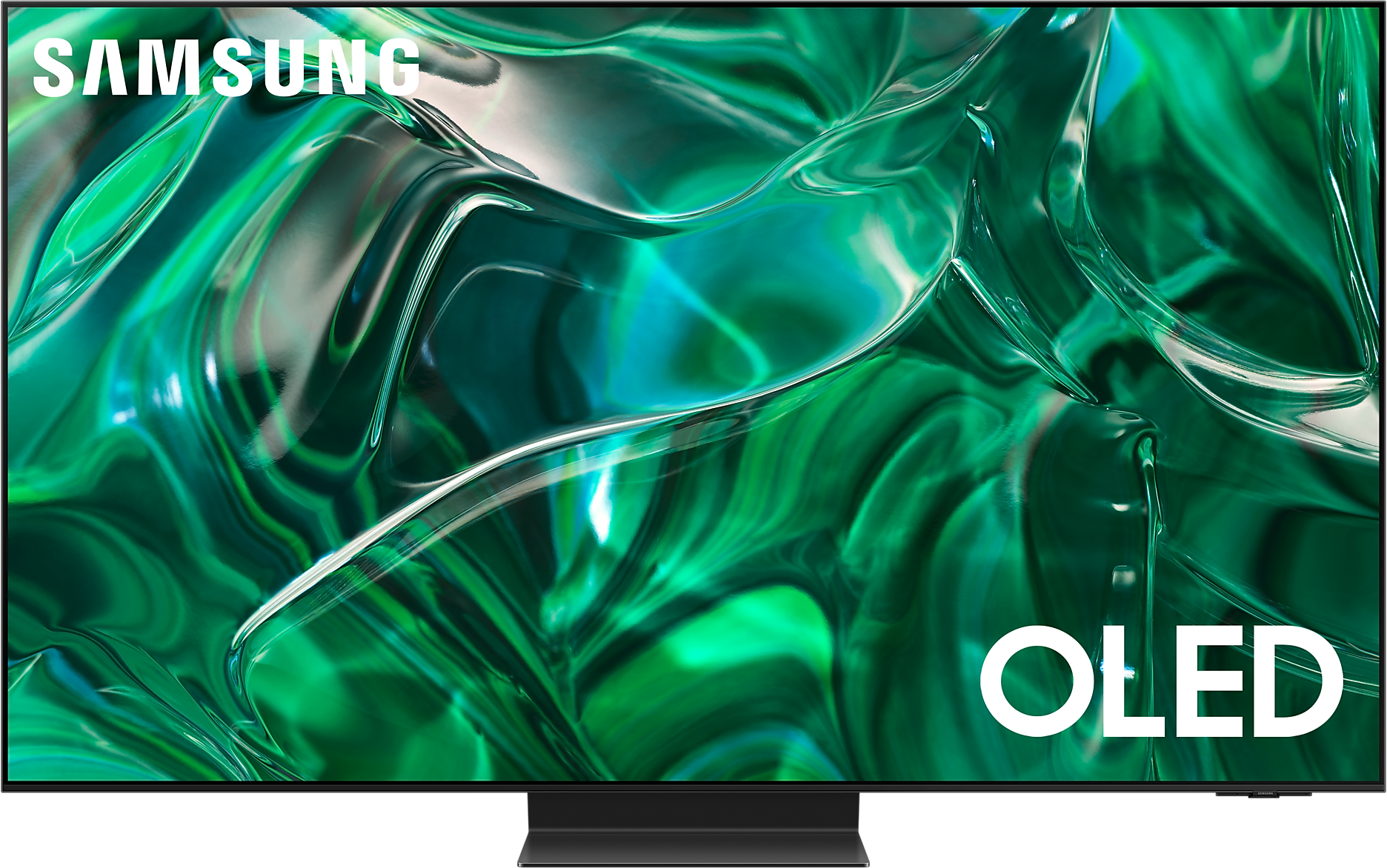 55" Телевизор Samsung QE55S95CAU 2023 OLED, HDR, QLED RU, черный титан