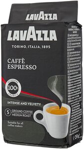 Фото Кофе молотый Lavazza Caffe Espresso вакуумная упаковка