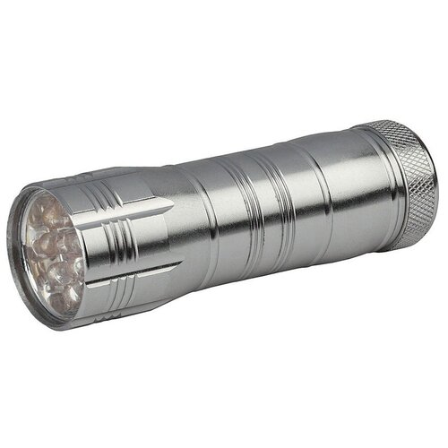 Ручной фонарь ТРОФИ TM12 серебристый уф фонарь светодиодный фонарь 100 светодиодов 21 светодиод 12 светодиодов