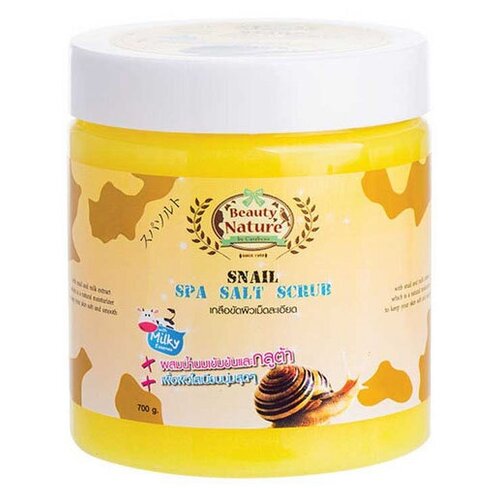 Спа-скраб для тела Солевой Улитка 