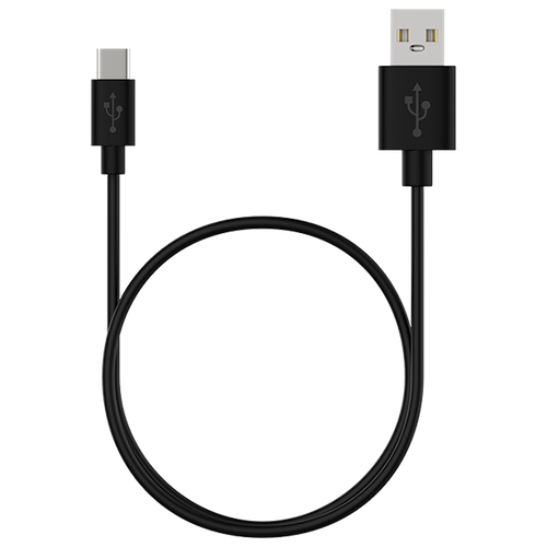 Кабель MAXVI USB - USB Type-C (MC-02 UP) только для зарядки, 1 м, 1 шт., черный кабель maxvi usb usb type c mcm 01t только для зарядки 1 м 1 шт синий