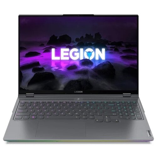 16 Ноутбук Lenovo Legion 7 Gen 6 16ACHg6 2560x1600, AMD Ryzen 7 5800H 3.2 ГГц, RAM 16 ГБ, DDR4, SSD 1 ТБ, NVIDIA GeForce RTX 3070, без ОС, RU, 82N6000HRK, Storm Grey ноутбук lenovo ideapad 5 pro 16ach6 ryzen 7 5800h 16 2560x1600 16gb 1024gb ssd geforce rtx 3050 4gb без ос