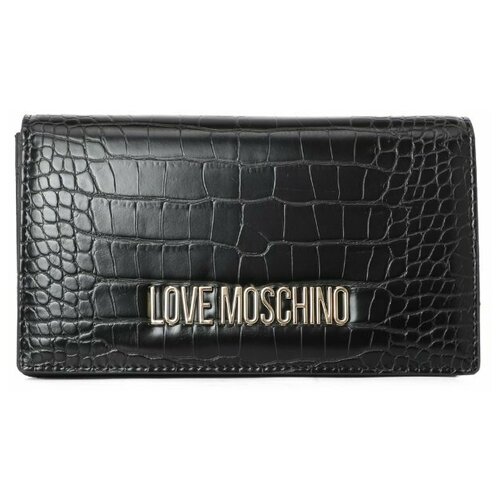 Сумка клатч LOVE MOSCHINO, черный клатч ecco fold clutch bag