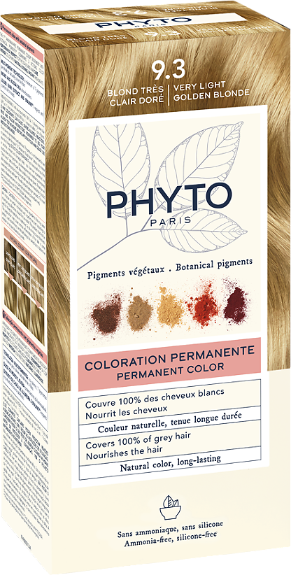 Phyto Color Краска для волос очень светлый золотистый блонд оттенок 9.3 1 шт