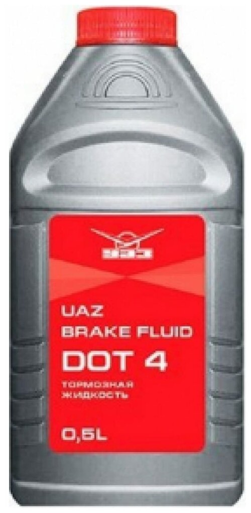 Тормозная жидкость УАЗ Brake Fluid DOT 4
