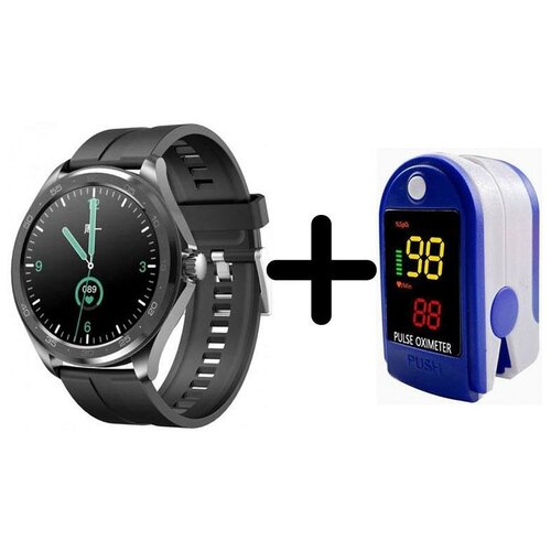 Умные часы BandRate Smart BRSF10BB-SET2 с пульсометром калькулятором мониторингом сна 1120000₽