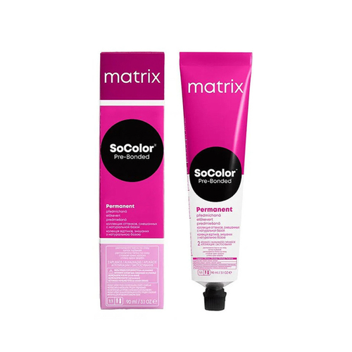 Матрикс / Matrix SoColor Pre-Bonded Краска для волос 4AA шатен глубокий пепельный 90 мл