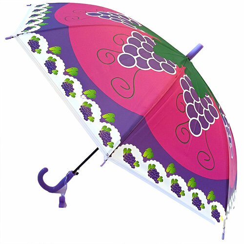 Зонт-трость фиолетовый 490₽