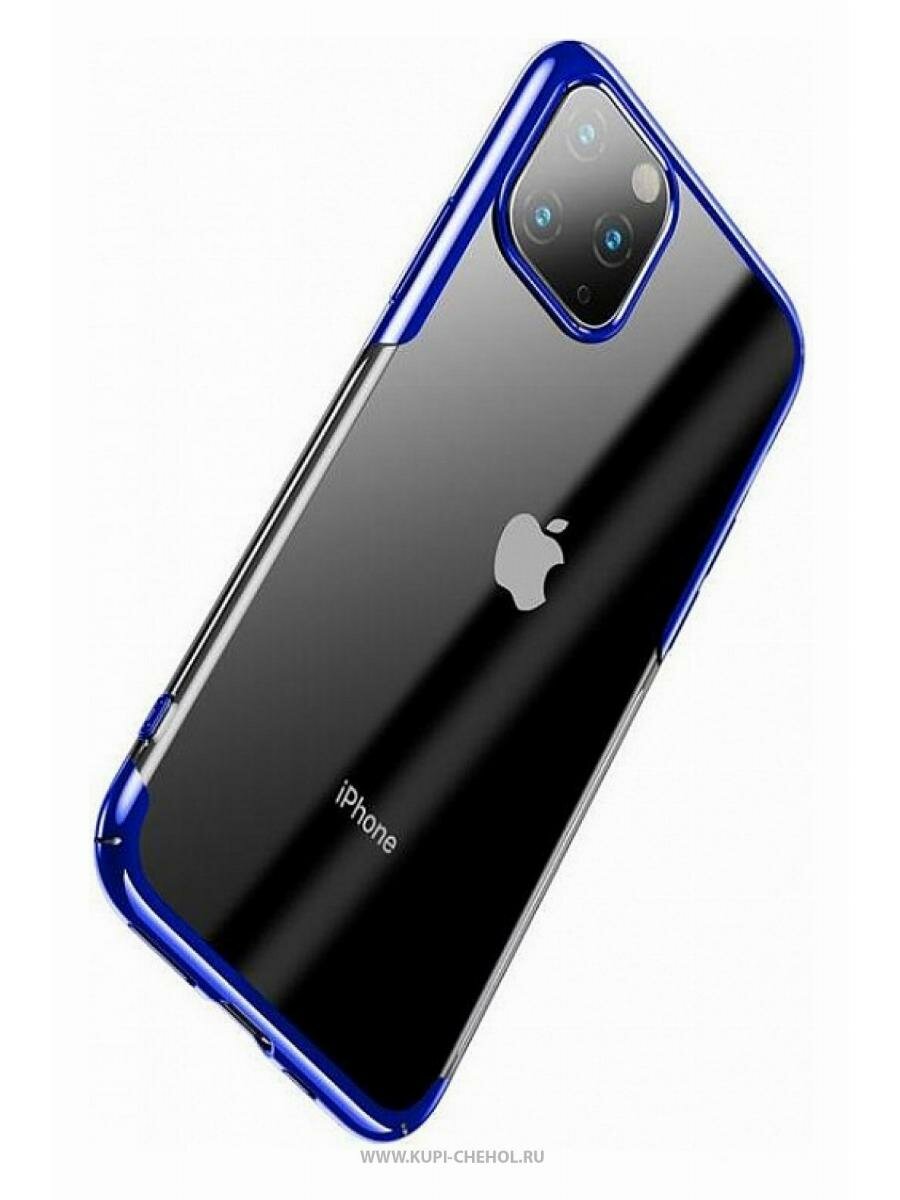 Чехол-накладка Baseus (WIAPIPH65S-DW03) для iPhone 11 Pro Max (Blue) - фото №2