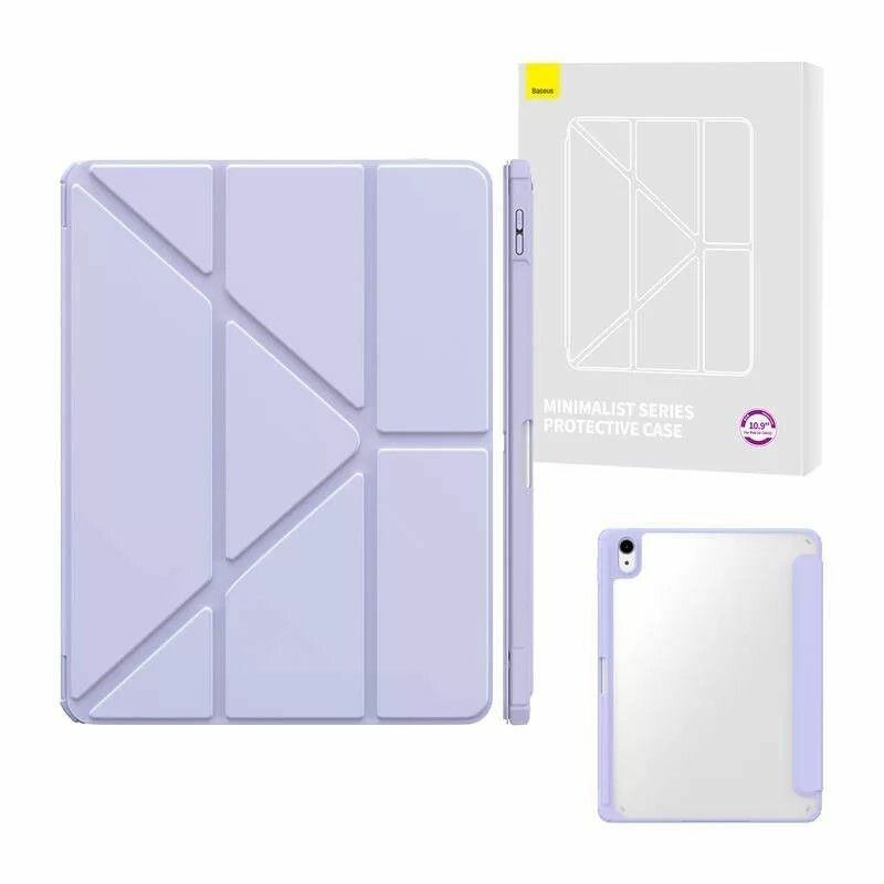 Чехол для Apple iPad 10 (2022) 10.9" Baseus Minimalist Series Protective Case Galaxy Purple (P40112502511-03)