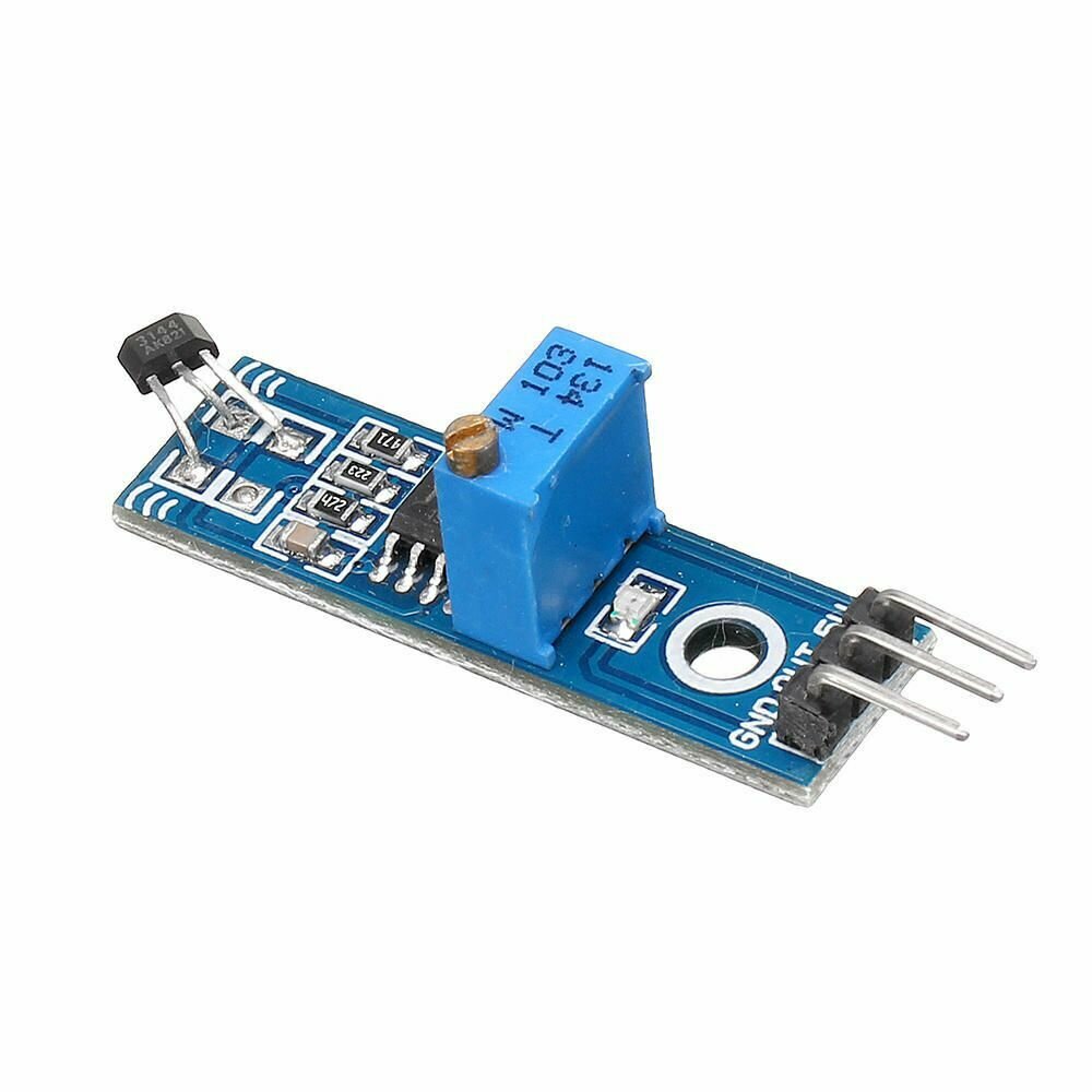 Модуль датчика холла / скорости с подстроечным резистором для Arduino (Н)