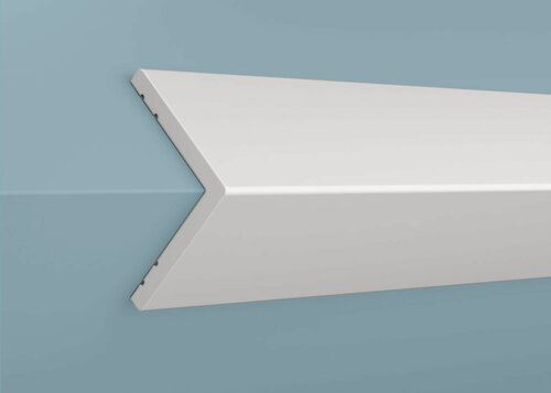 Изображение товара Набор 8 шт. Угол AX001 декоративный настенный, 25х25, 2000мм, Экополимер Cosca Décor