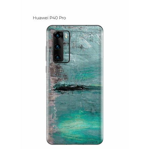 Гидрогелевая пленка на Huawei P40 Pro на заднюю панель гидрогелевая защитная пленка на переднюю и заднюю часть для huawei p40 pro глянцевая