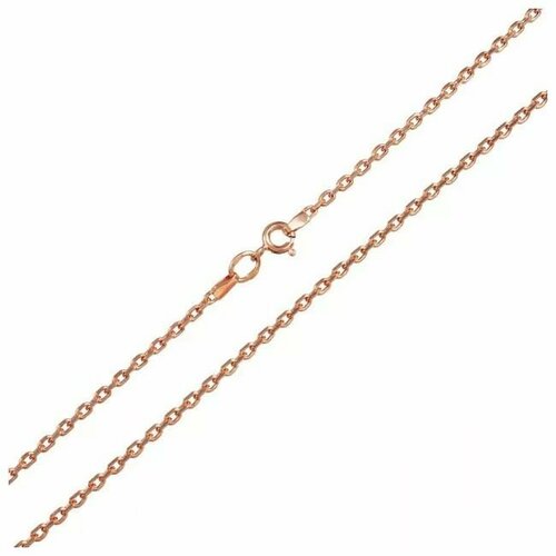 Цепь MG, красное золото, 585 проба, длина 55 см, средний вес 2.38 г, золотой