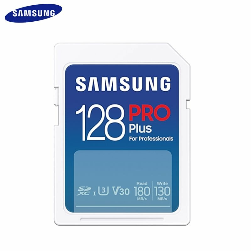 128Gb SDXC Карта памяти Samsung PRO Plus (MB-SD128S/CN)