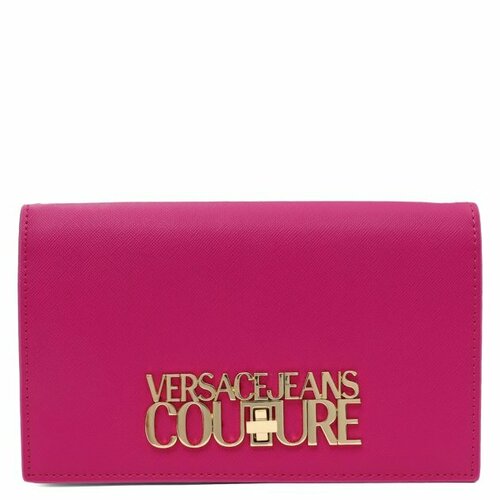 lock Сумка клатч Versace Jeans Couture, фуксия