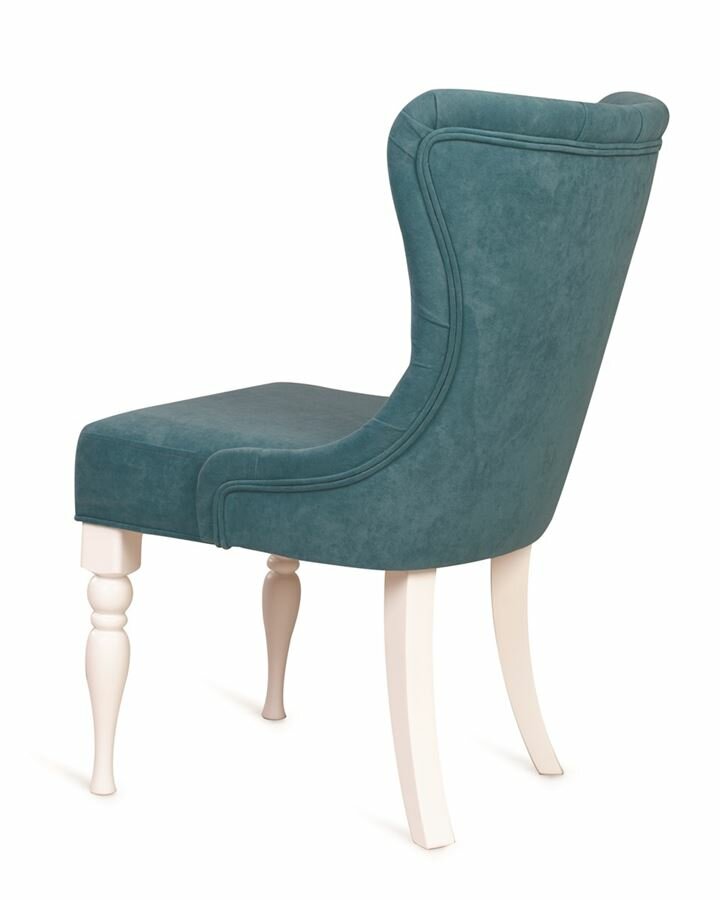 Кресло Вальс (эмаль белая / RS29 - бирюза) — фото 1